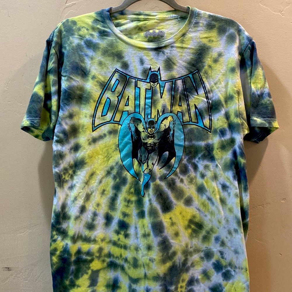 Large Tie Dye Batman Tee